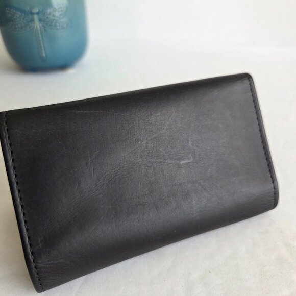 EUC and HTF Vintage Coach Trifold Key Case (#4807) in Black - Picture 7 of 8